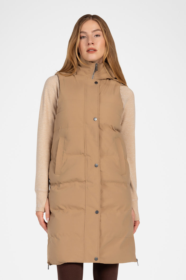 Explorer Long Puffer Vest