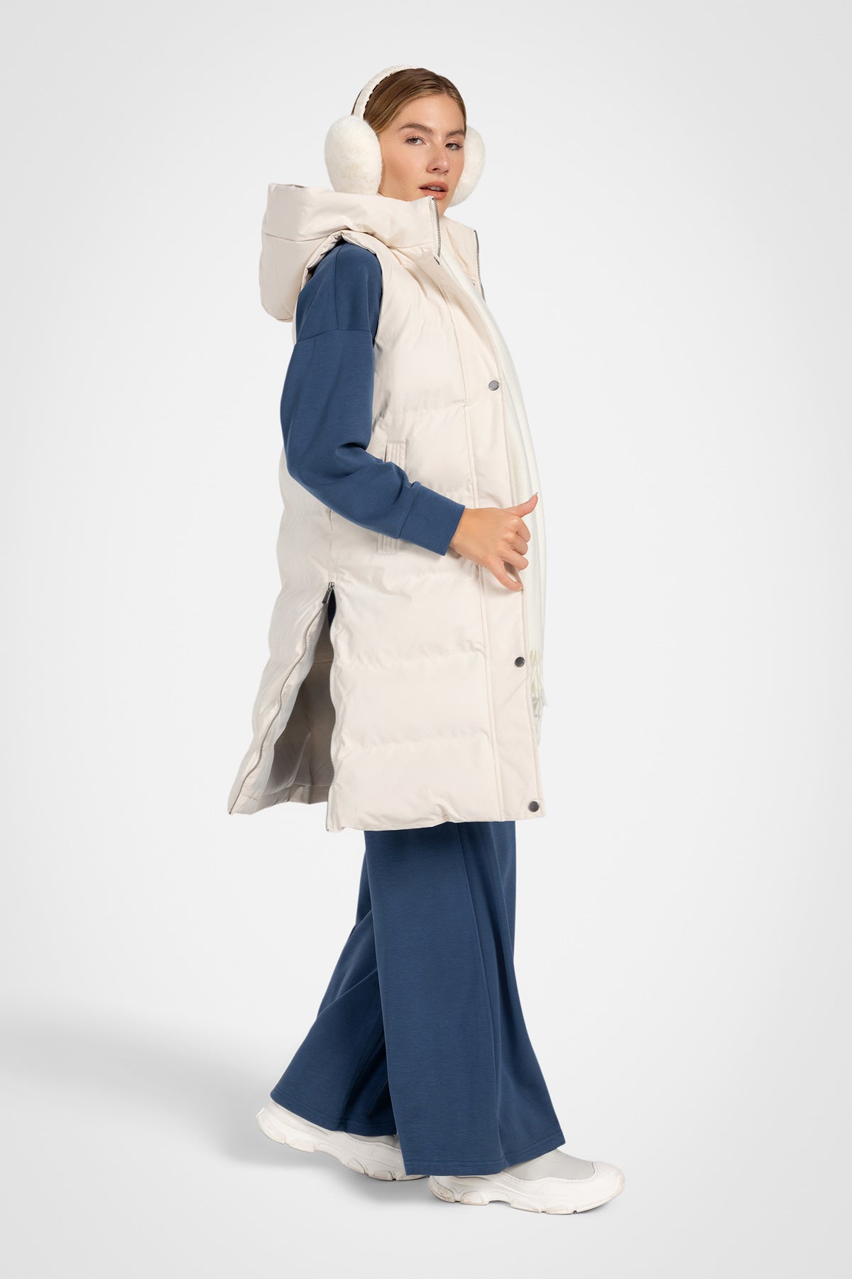 Explorer Long Puffer Vest