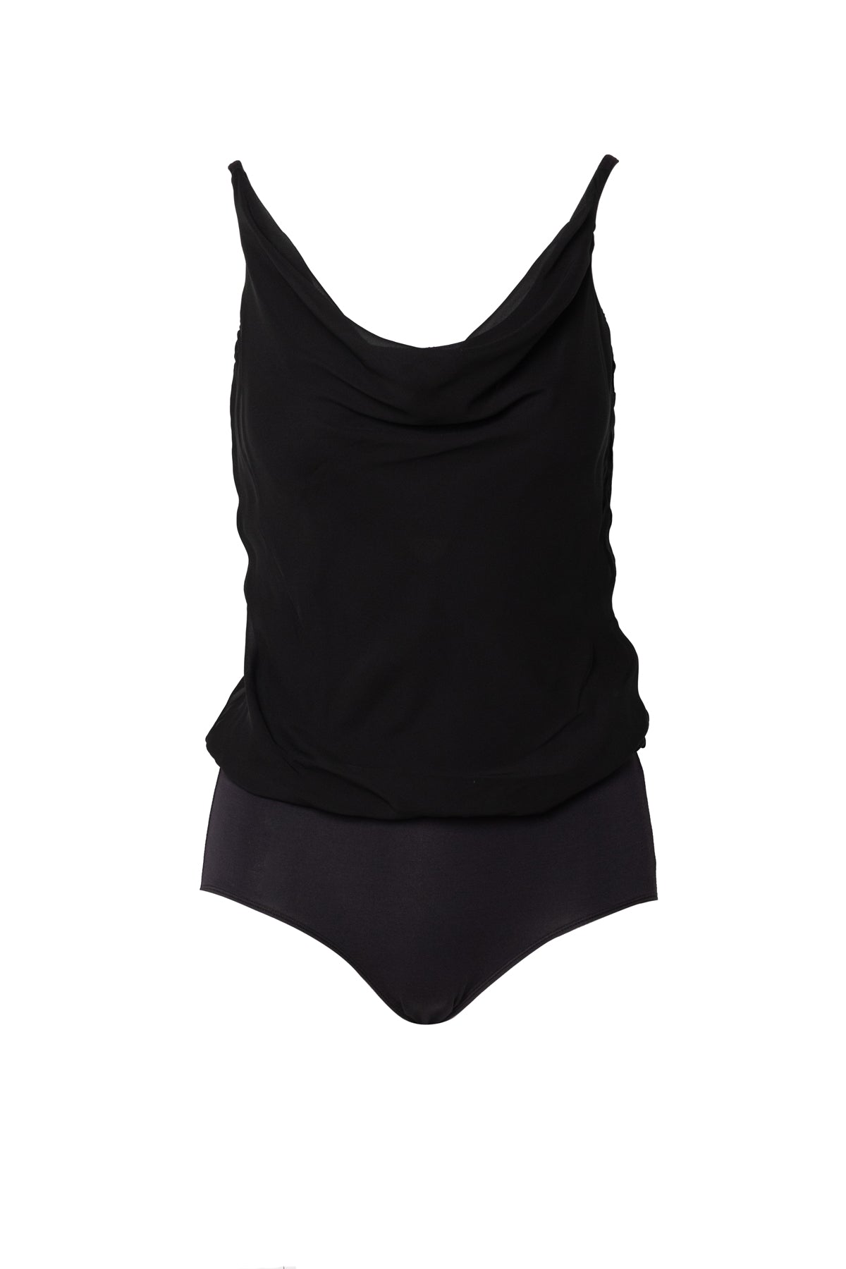 Marilyn Sleeveless Draped Cami Bodysuit