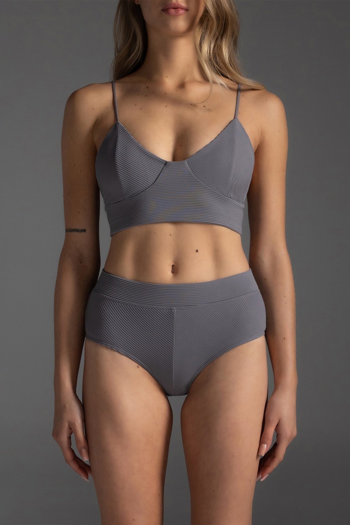 Ella Ottoman Rib Bralette