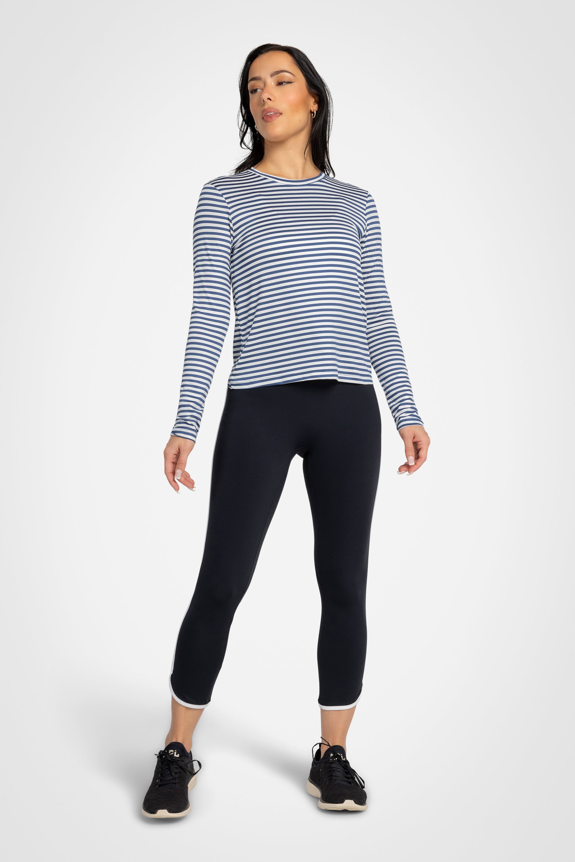 Drift Stripe Long Sleeve Top