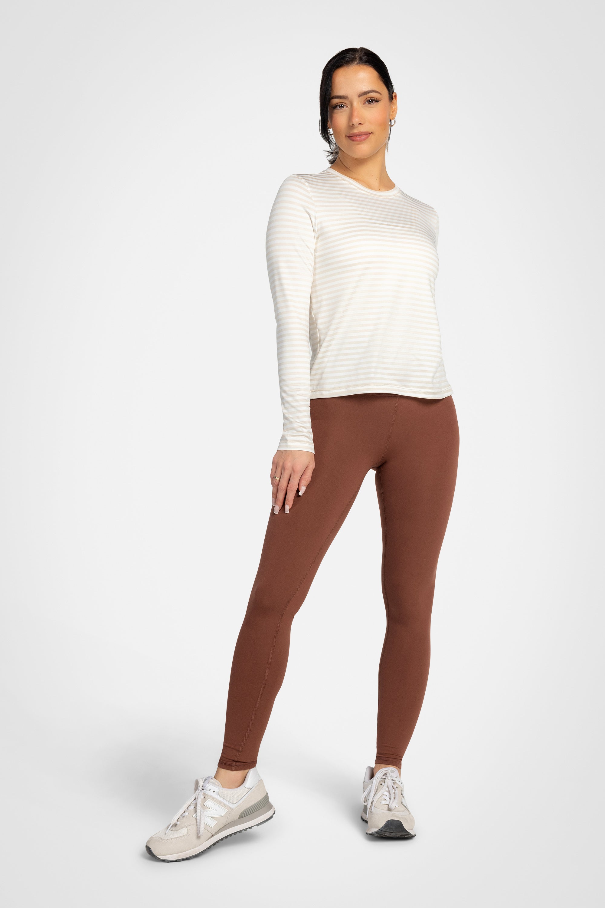 Drift Stripe Long Sleeve Top