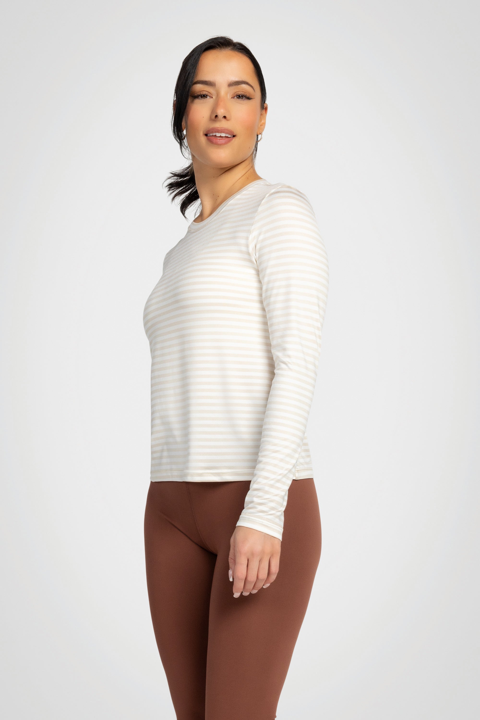 Drift Stripe Long Sleeve Top