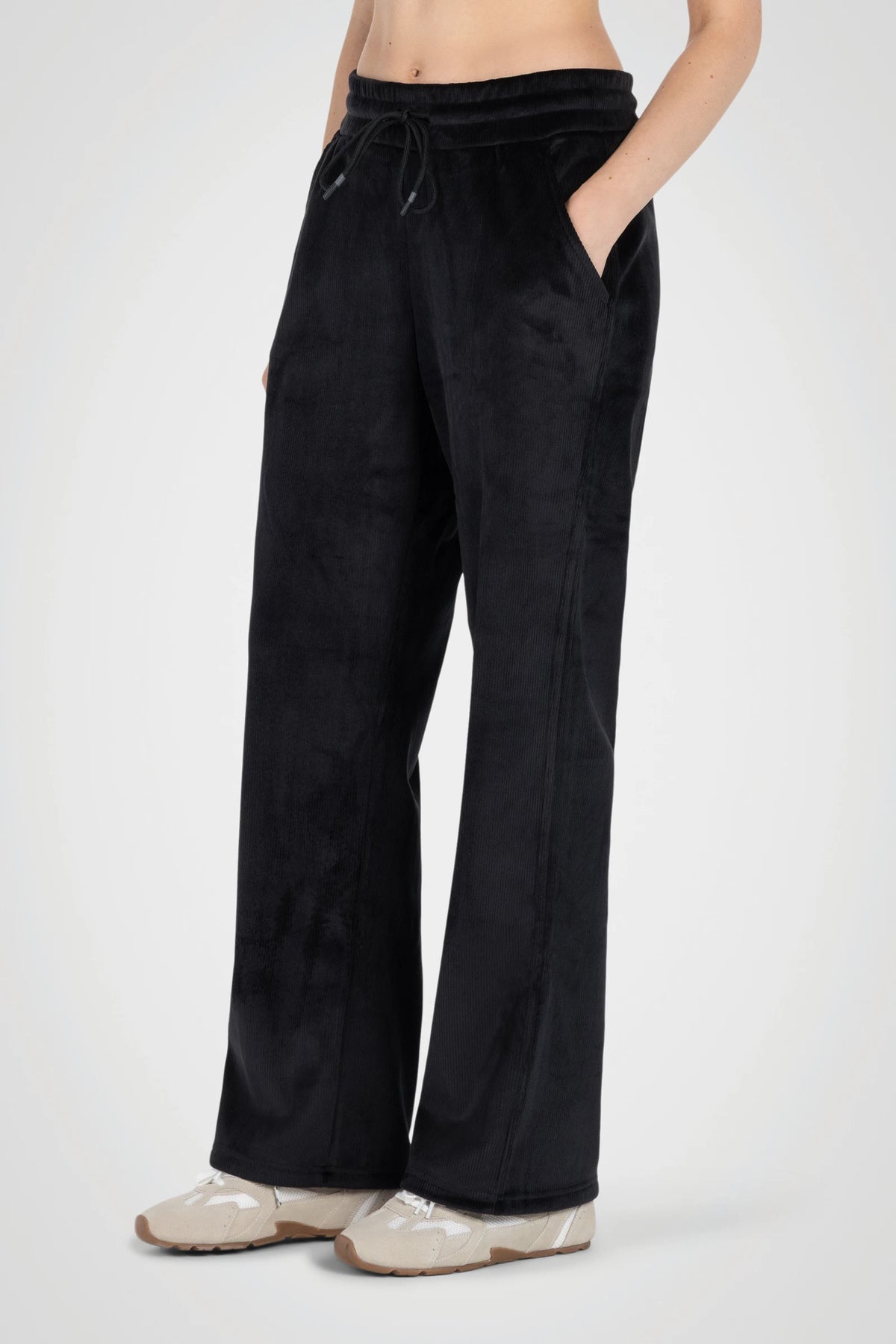 LuxeRib Velour Pant