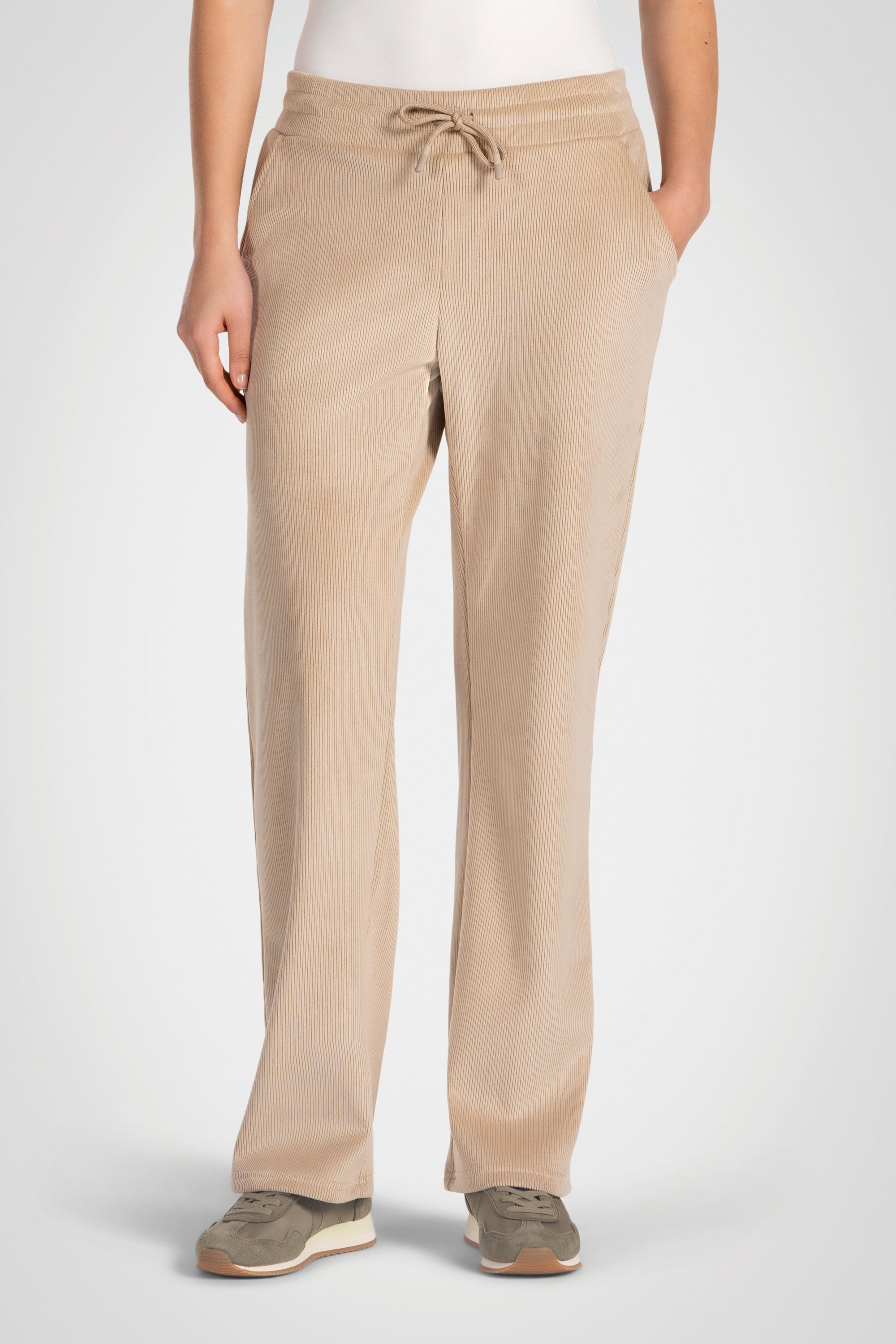 LuxeRib Velour Pant