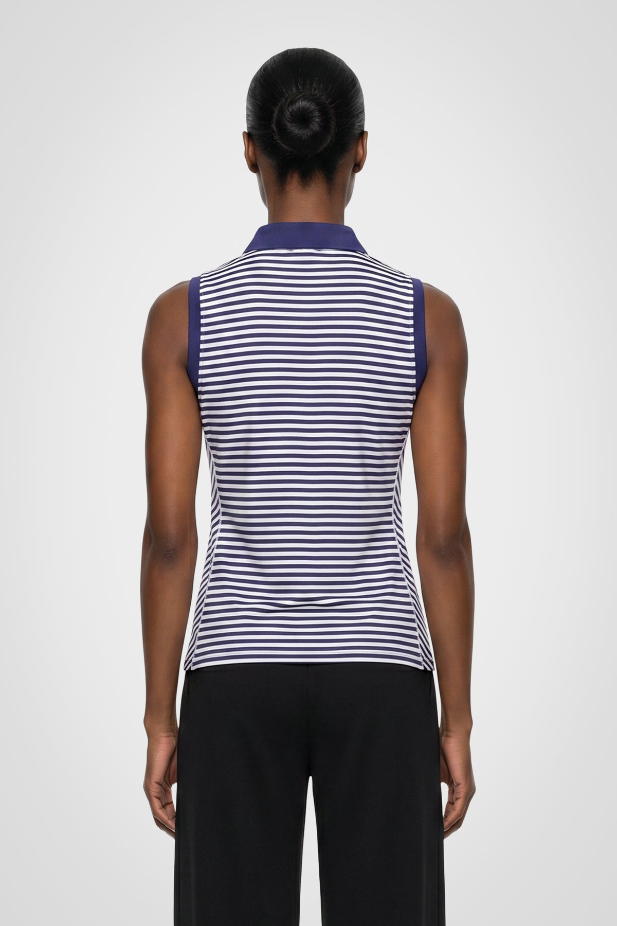Trailhead Stripe Sleeveless Polo