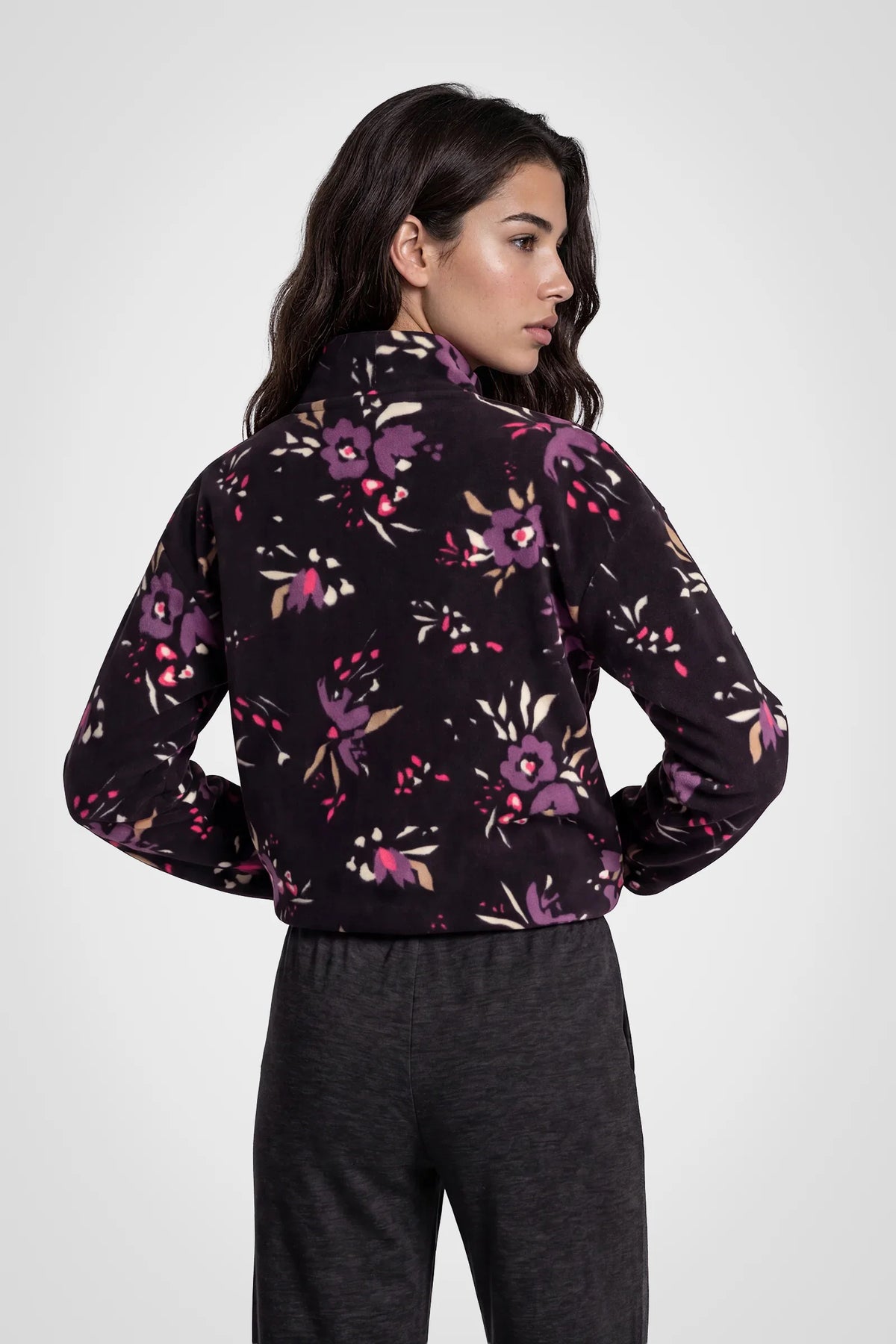 Alpine Bloom Fleece Pullover