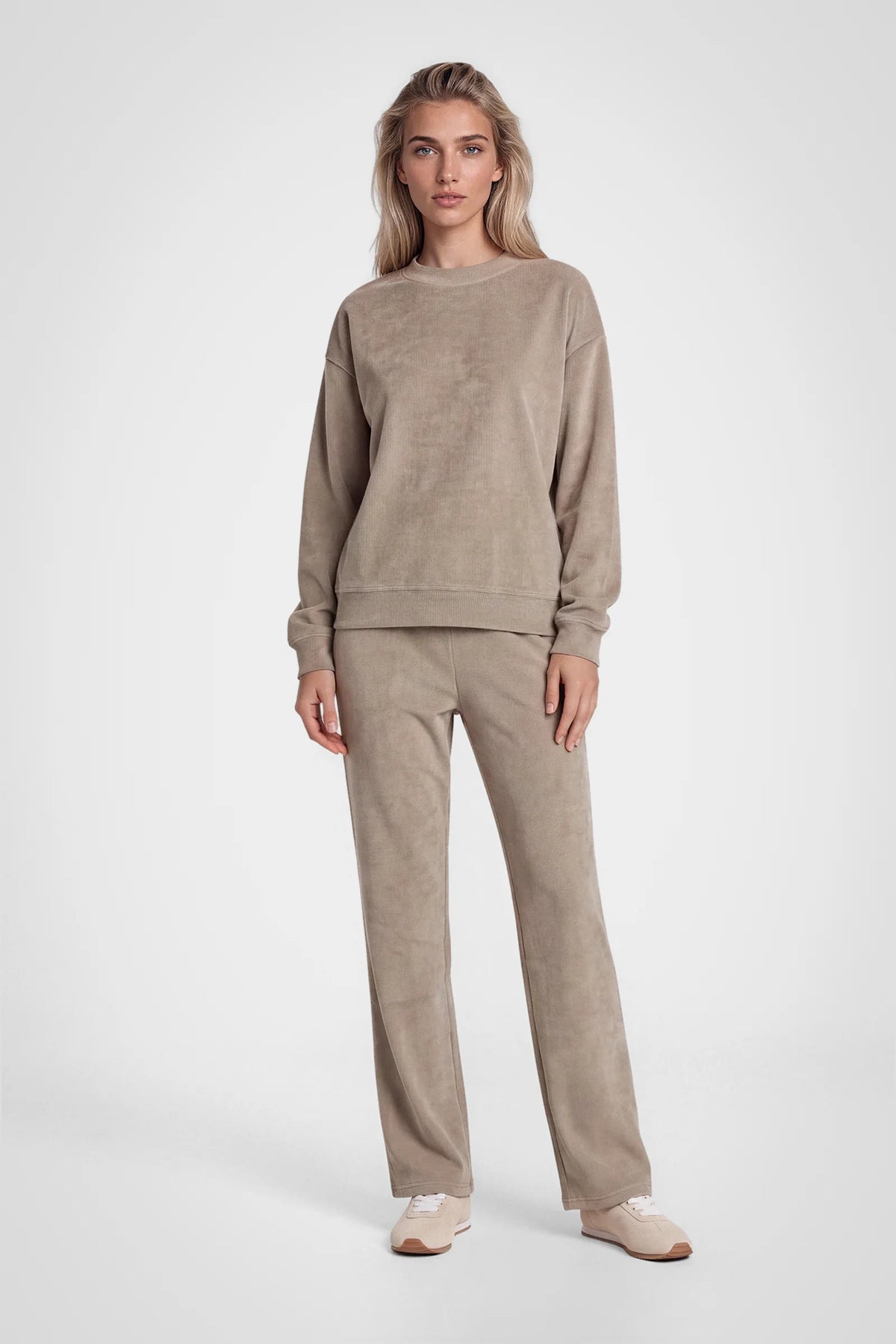 Veloura Rib Velour 2-Piece Set