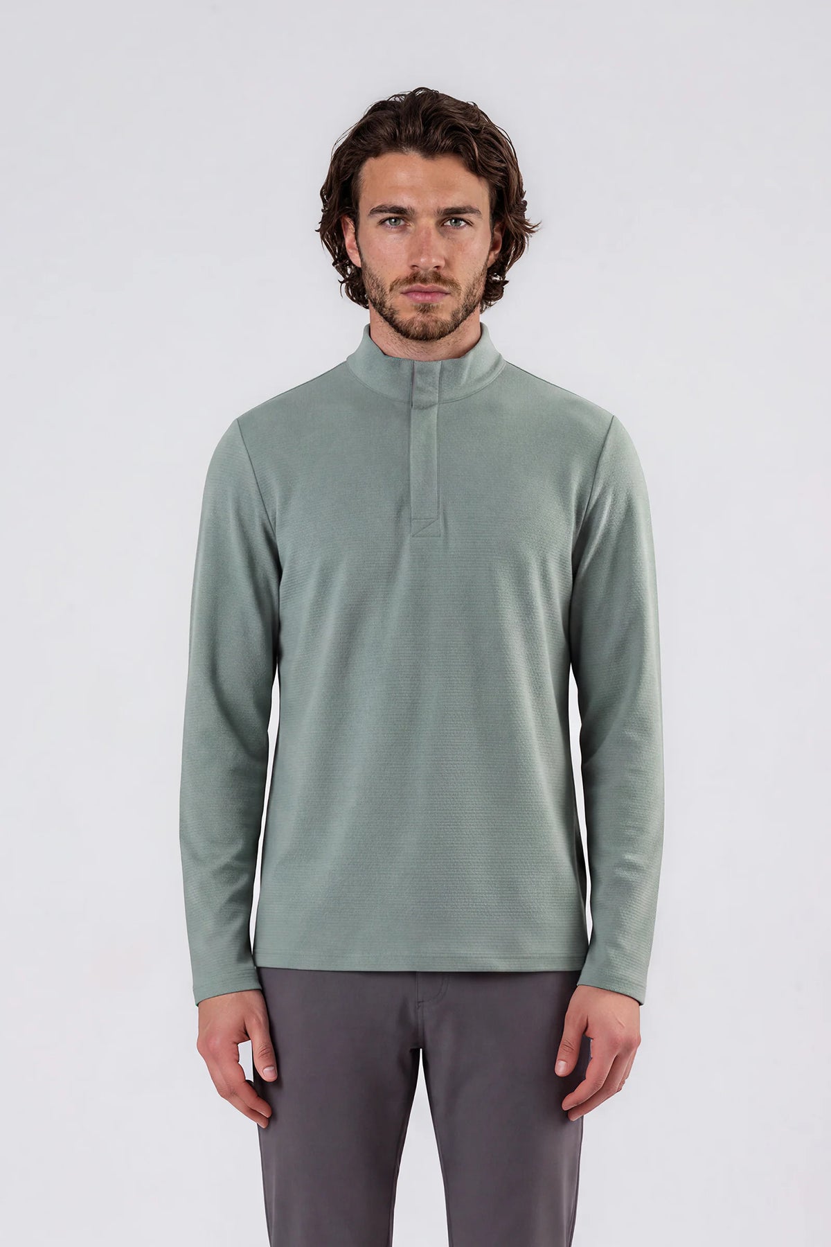 Ronaldo Zip Mock Top
