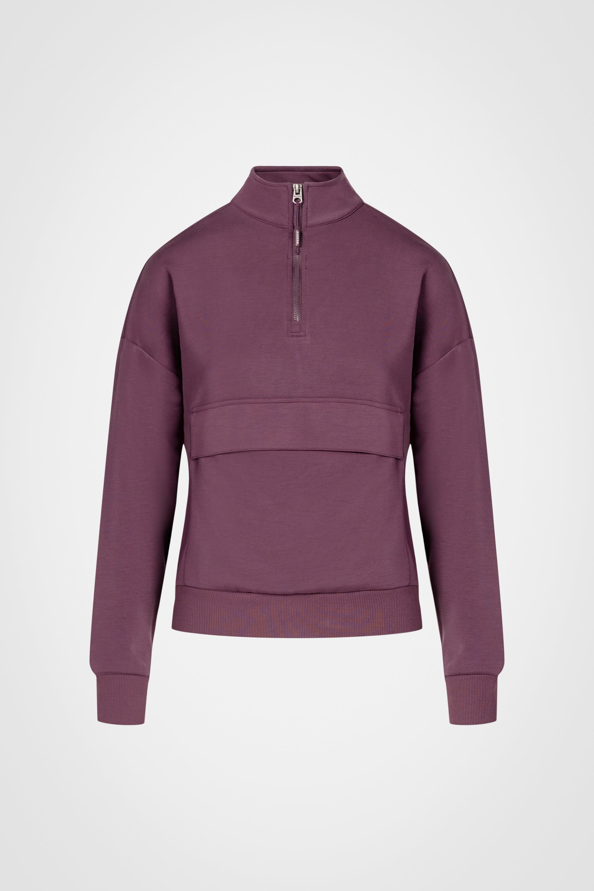 Sanded Modal Mock Neck Pullover