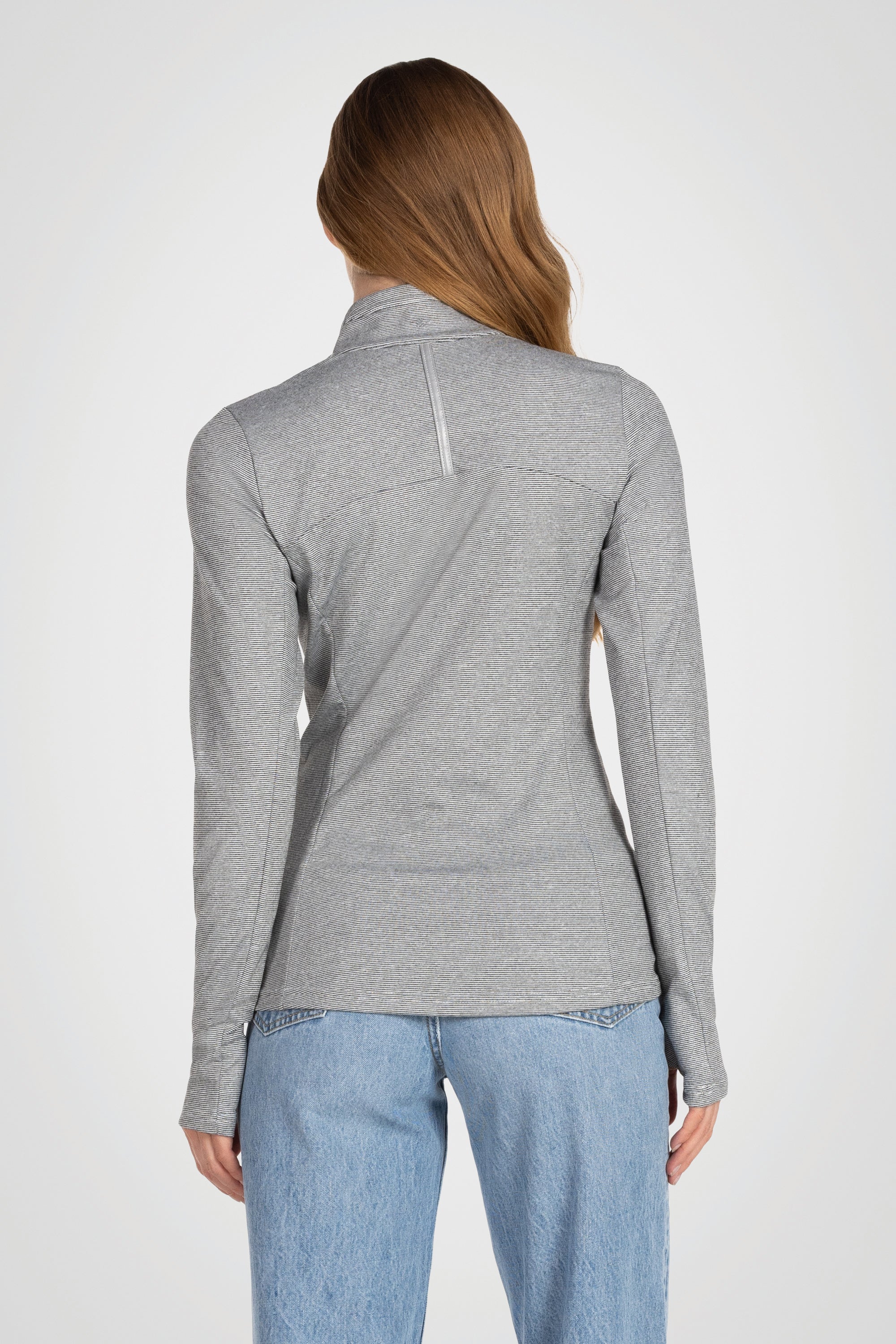 Stealth Zip Mock Top