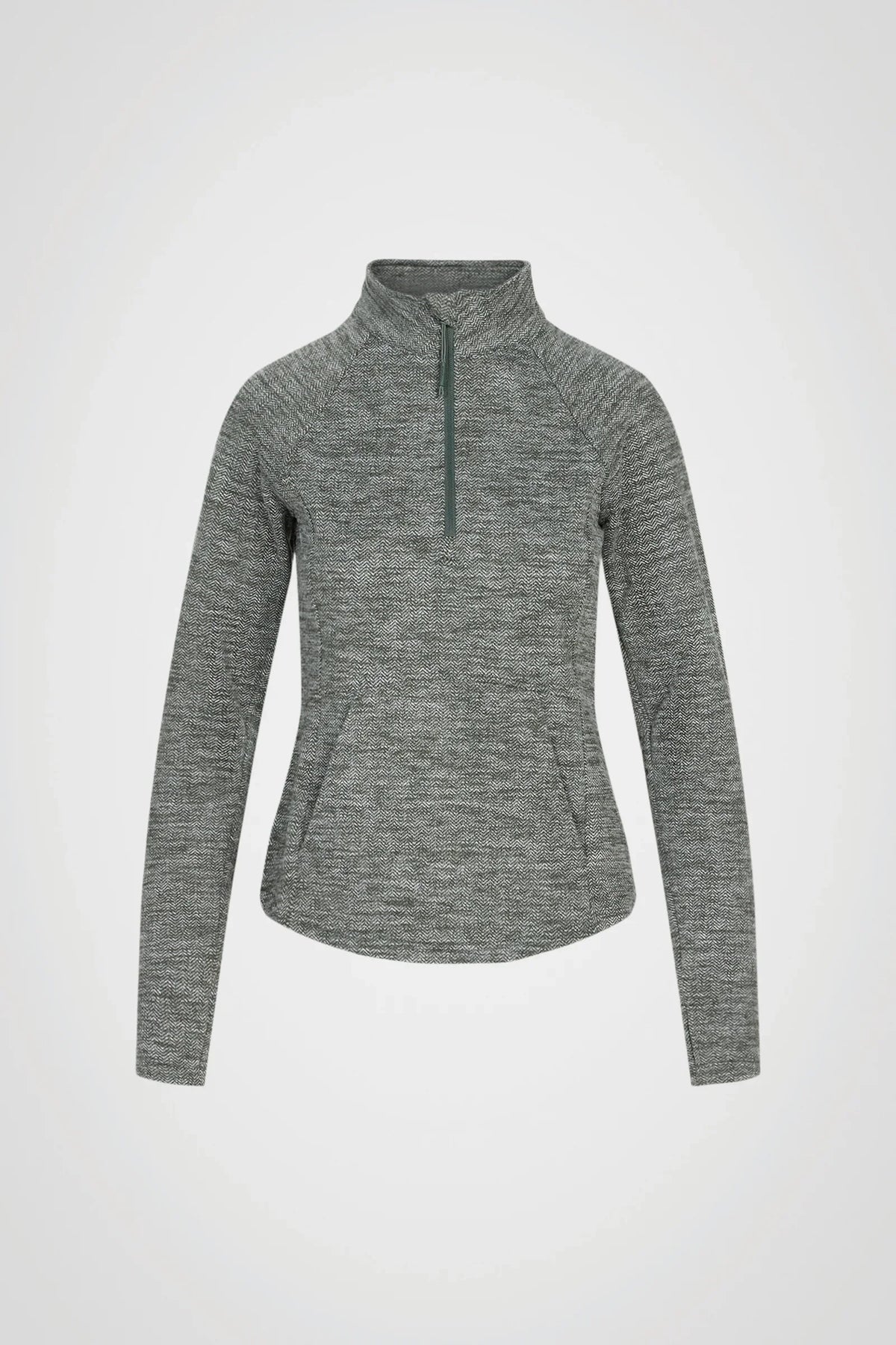 Evergreen Cozy Half-Zip Pullover