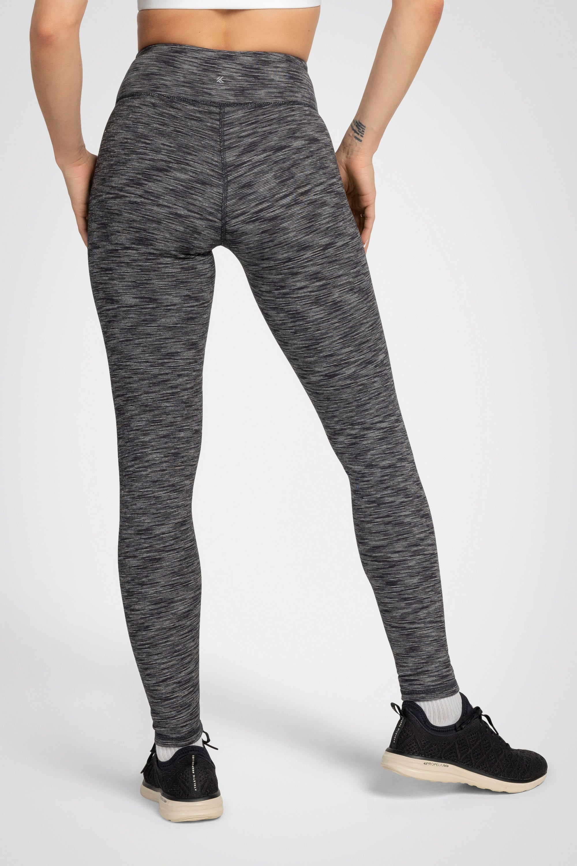 Yarn-Dye Interlock High-Waist Legging – 27”