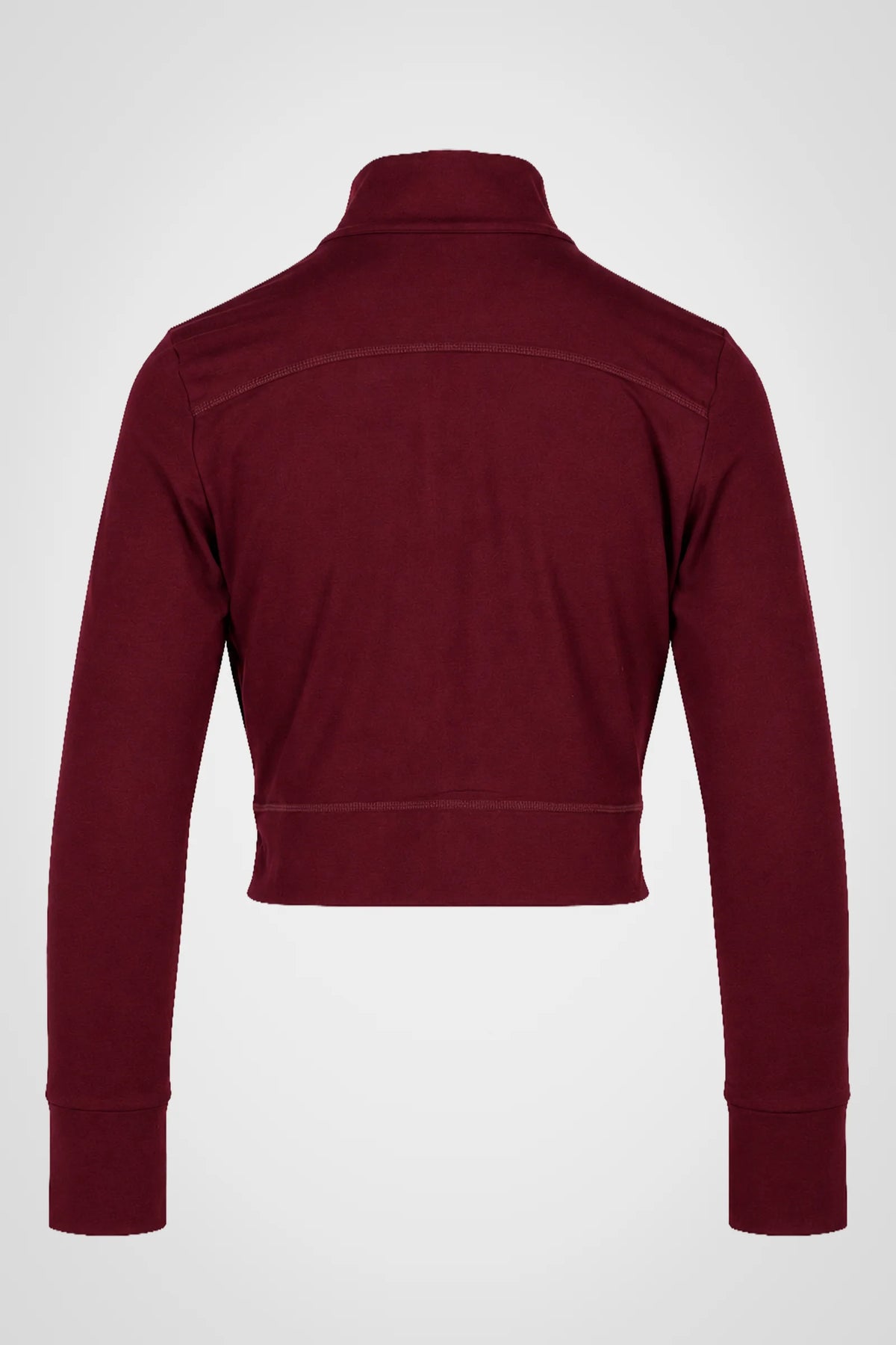 Aerelle Moss Jersey Funnel-Neck Jacket