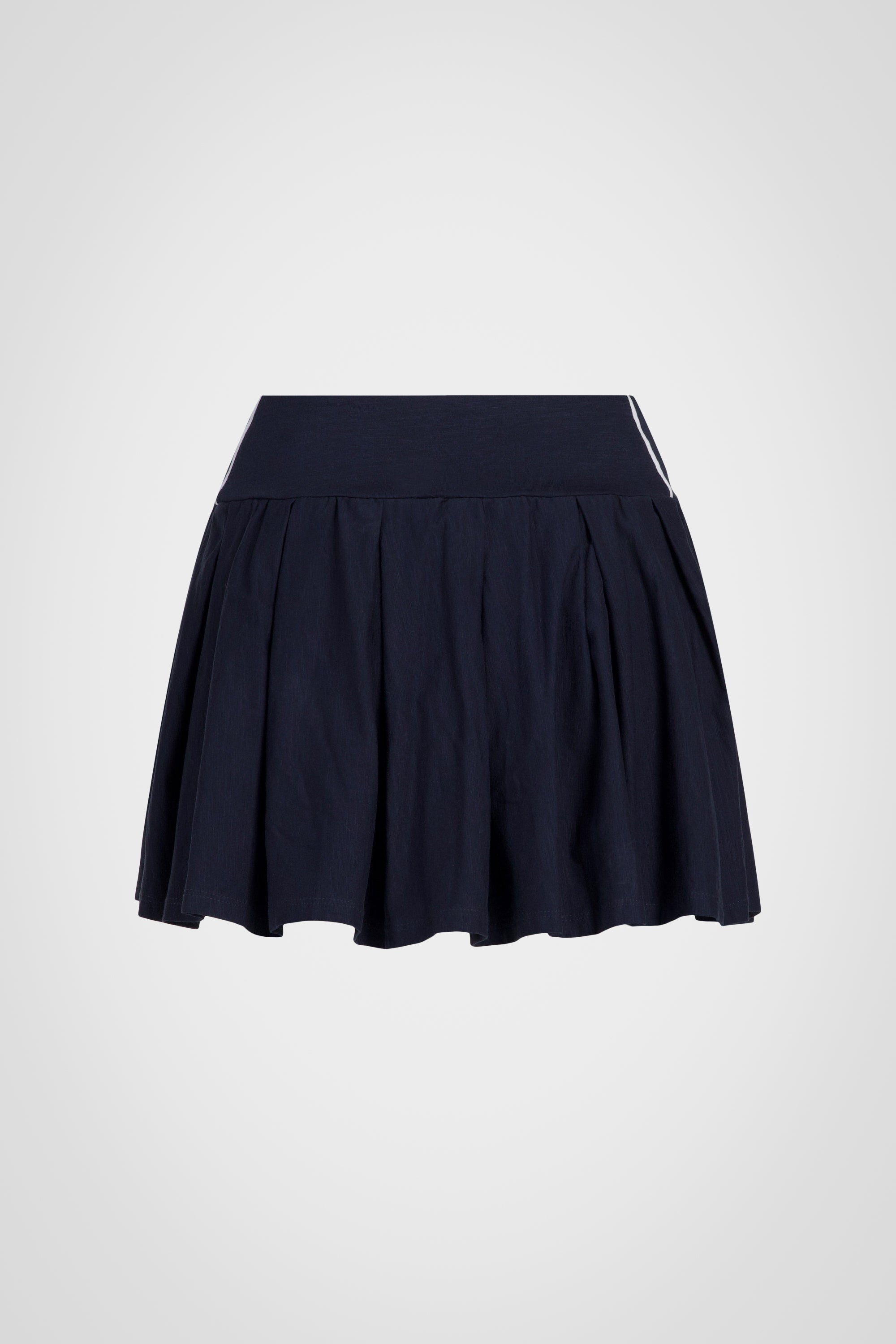 AeroLine Cotton Slub Pleated Skort