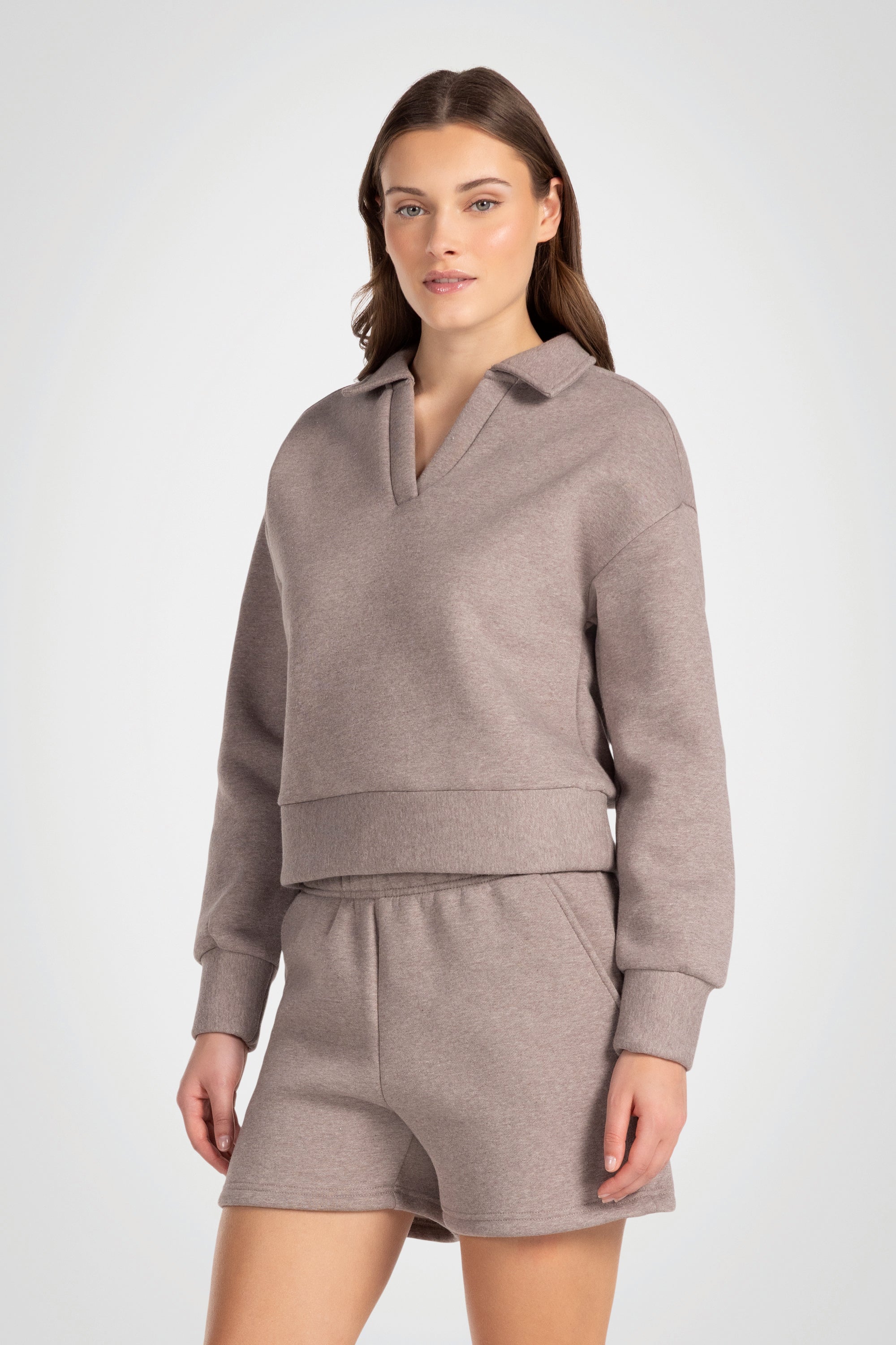 CozyLuxe Johnny Collar Fleece