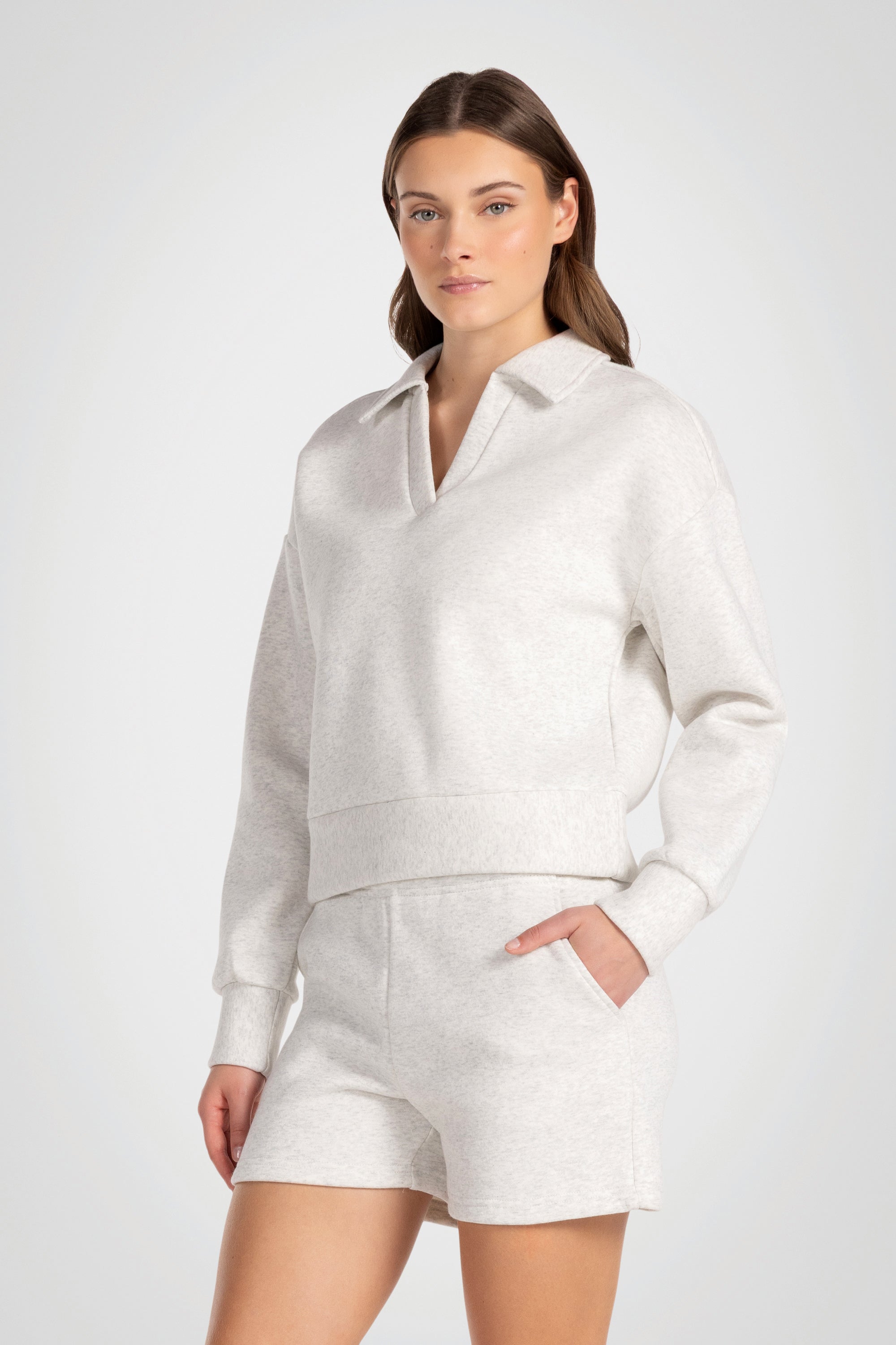 CozyLuxe Johnny Collar Fleece