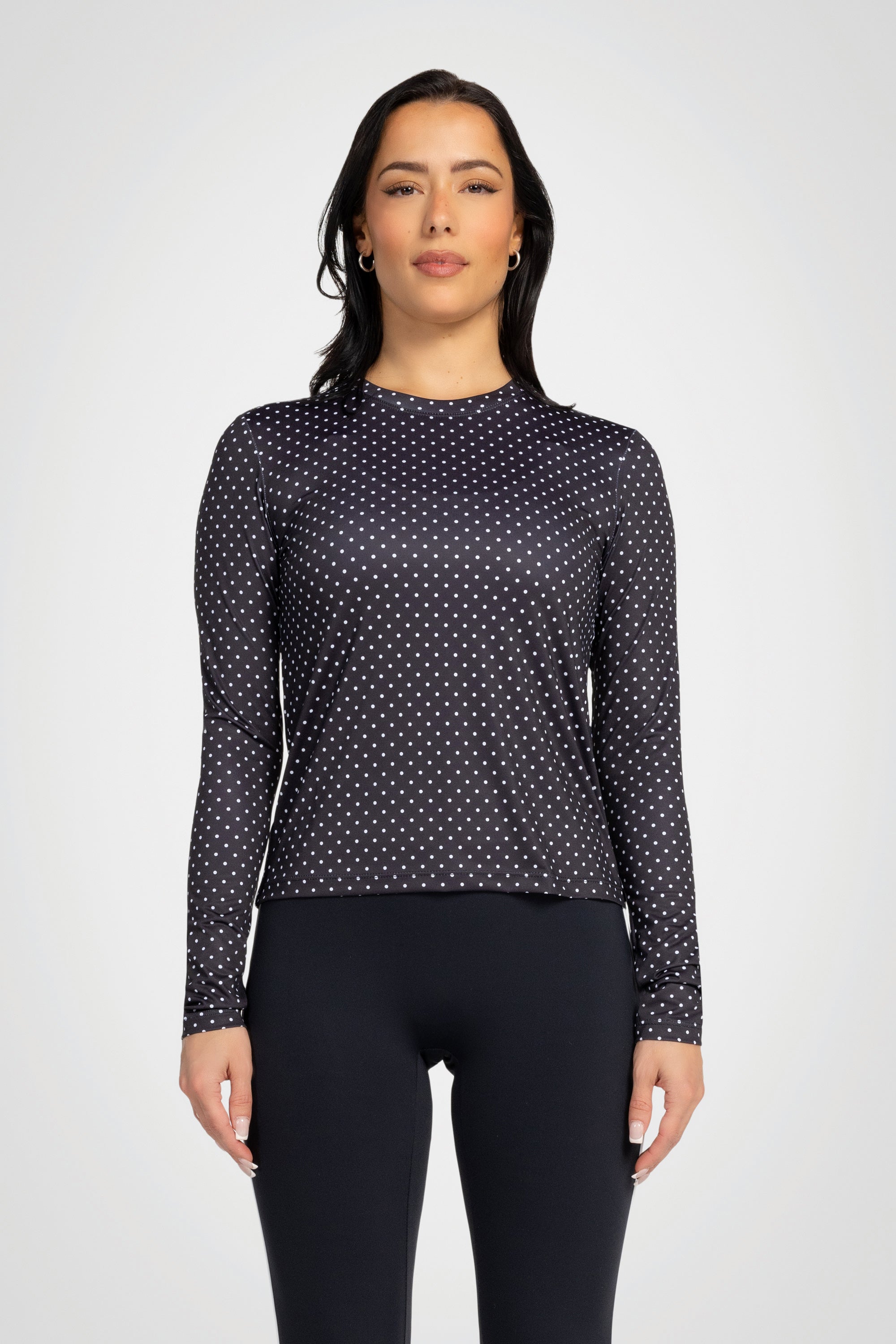 Willow Long-Sleeve Crewneck Top