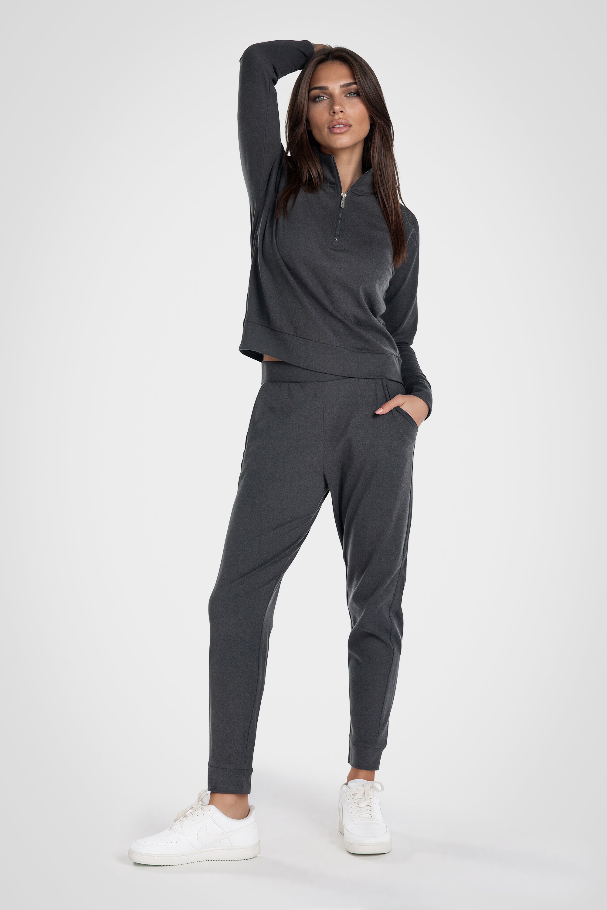 Aspen Velvet Moss Jersey Jogger