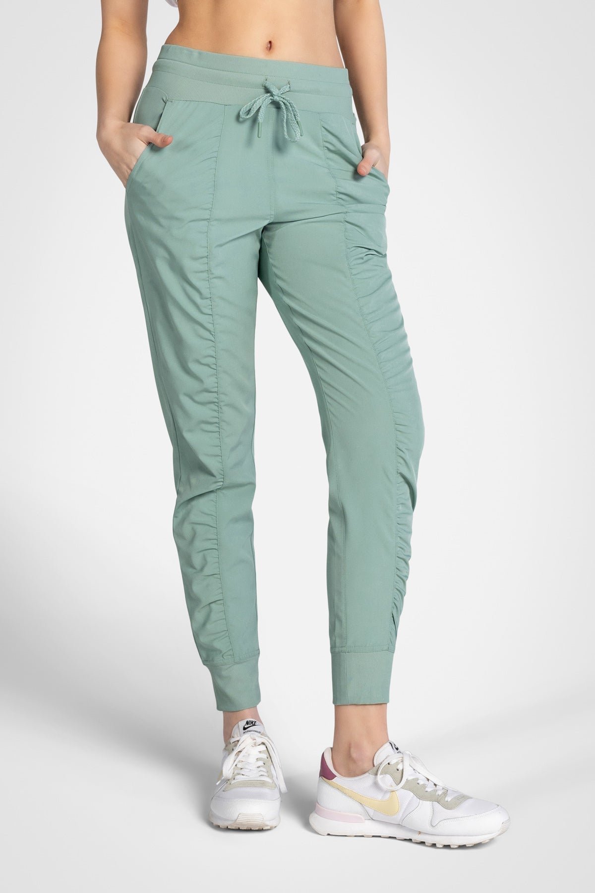 ComfortFlex Ribbed Hem Pants