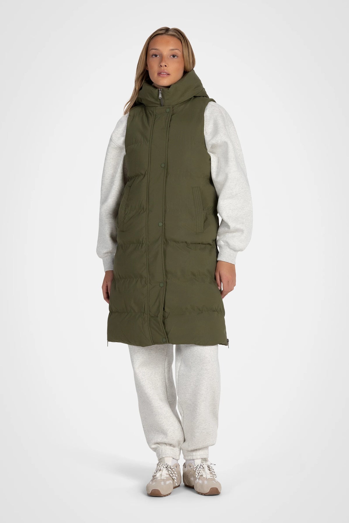 Explorer Long Puffer Vest