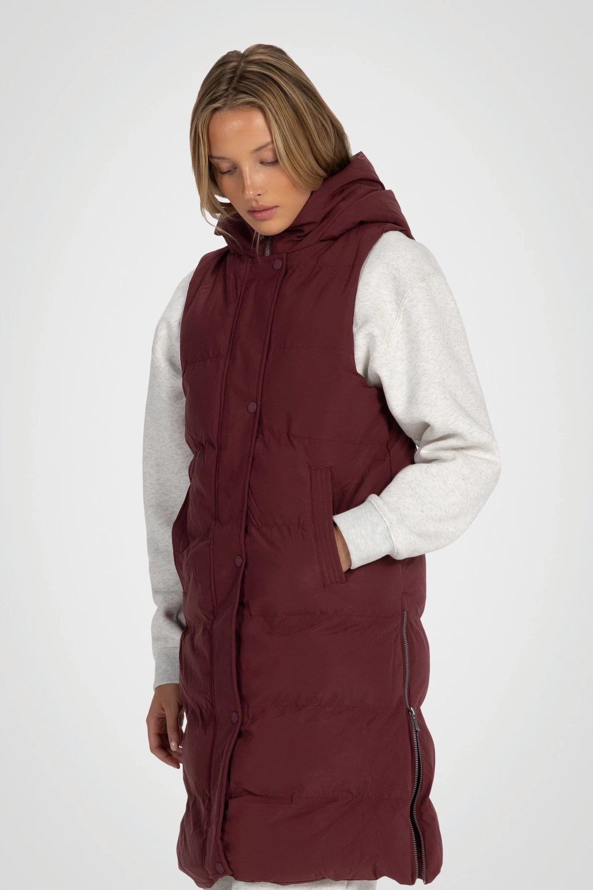 Explorer Long Puffer Vest