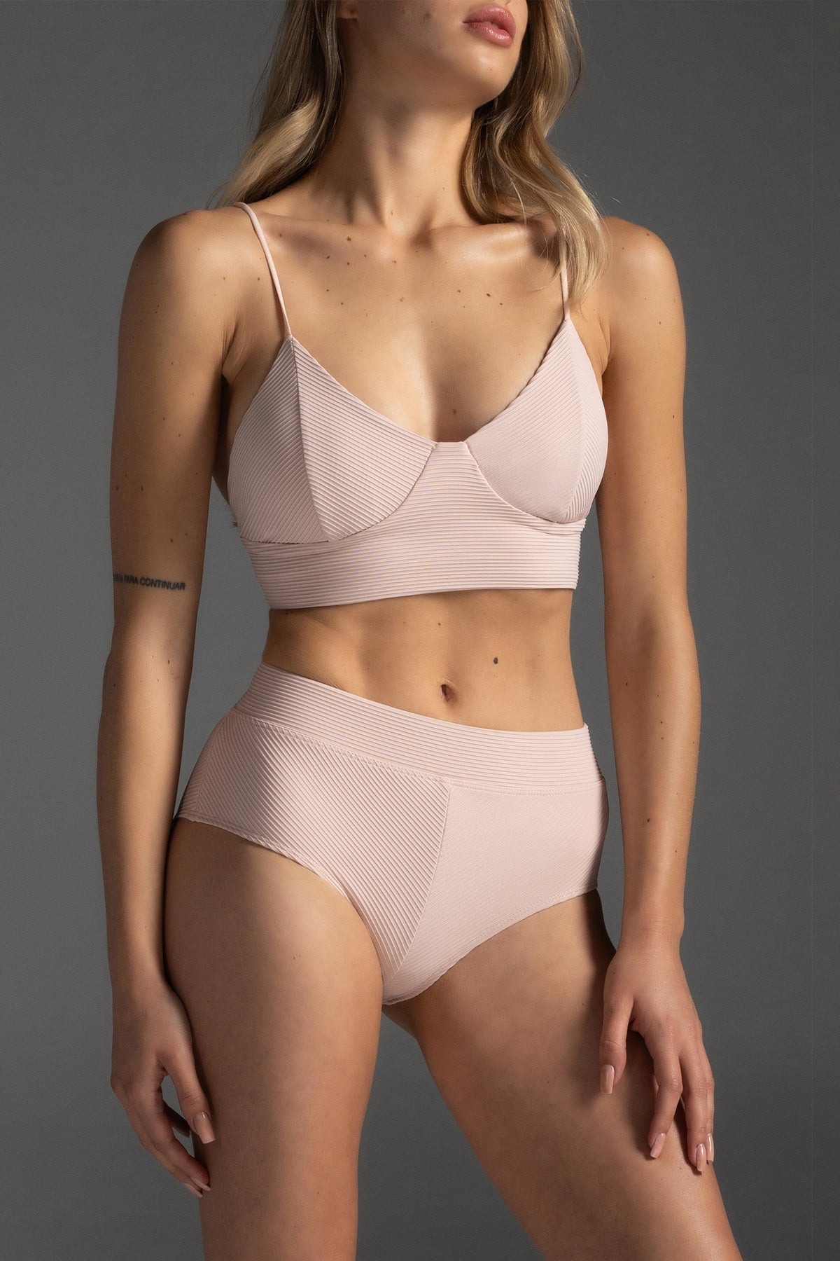 Ella Ottoman Rib Bralette
