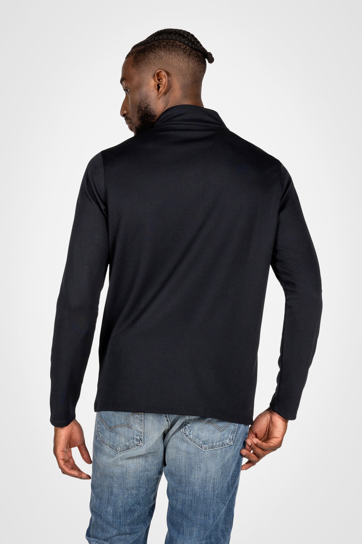 Ronaldo Zip Mock Top